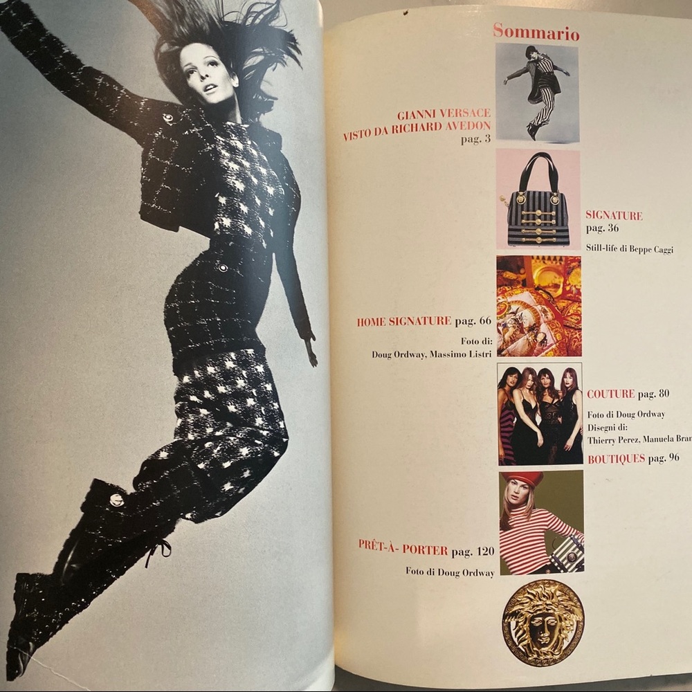 🌈 SOLD 🌈 GIANNI VERSACE 1993-1994 autumn winter - Picture 3 of 8